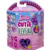 Barbie® CUTIE REVEAL plyšová kabelka srdíčko fialové