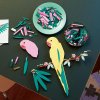 LEGO® Art 31211 Kolekce zvířat – Papoušci ara