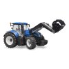 Bruder 03121 Traktor NEW HOLLAND T7.315 s čelním nakladačem