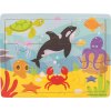 Bigjigs Toys Dřevěné puzzle mořský svět