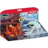 Schleich 70826 ELDRADOR® CREATURES Ledový brouk vs. Ohnivý kraken
