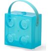 LEGO® Svačinový box s rukojetí průsvitná modrá