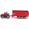 SIKU Farmer - Traktor Massey Ferguson s přívěsem, měřítko 1:87