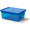 LEGO® úložný box s organizérem - modrá