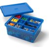 LEGO® úložný box s organizérem - modrá
