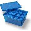 LEGO® úložný box s organizérem - modrá
