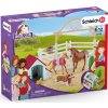 Schleich 42458 Hosťujúci kone, Hannah s fenkou Ruby