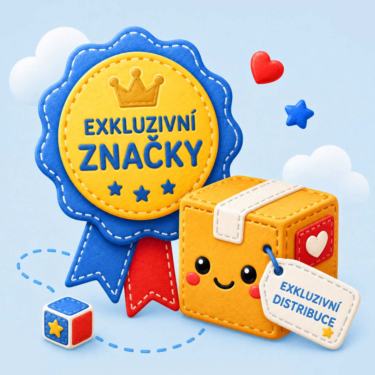 Naše značky, exkluzivní distribuce