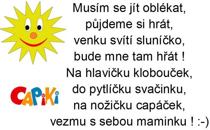 Básnička Capiki 2