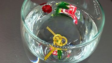 Test voděodolnosti mizuhiki