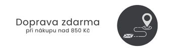 výhoda - doprava zdarma nad 850 Kč