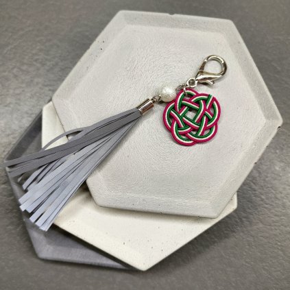 mizuhiki přívěsek BeSafe fluorescenční 5 1