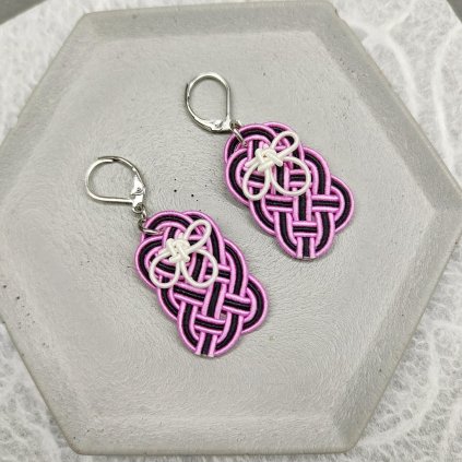 mizuhiki náušnice OMAMORI Demon Slayer Nezuko Kamado 3