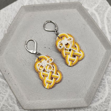 mizuhiki náušnice OMAMORI Demon Slayer Zenitsu Agatsuma 3