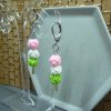 mizuhiki náušnice hanami dango malé 2