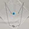 mizuhiki náhrdelník KŘIŠŤÁL 2025 modrý 2