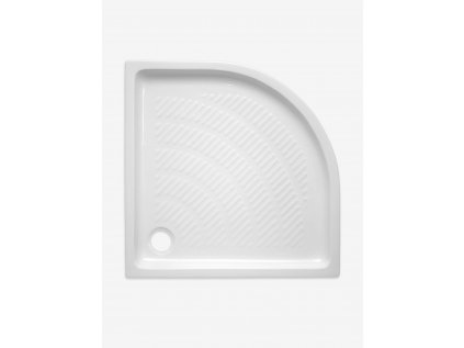 Sprchová vanička 90x90x25 cm Azalka X oblúk pre bytové jadro