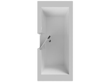 Bezbariérová vaňa s dvierkami v strede Easy Step 140-160 cm, pravé