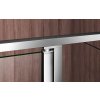Sprchový kút 140x90 cm Lusso Slim otvárací, číre sklo