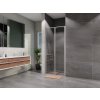 Sprchové dvere 90 cm Lusso Slim dvojkrídlové, číre sklo