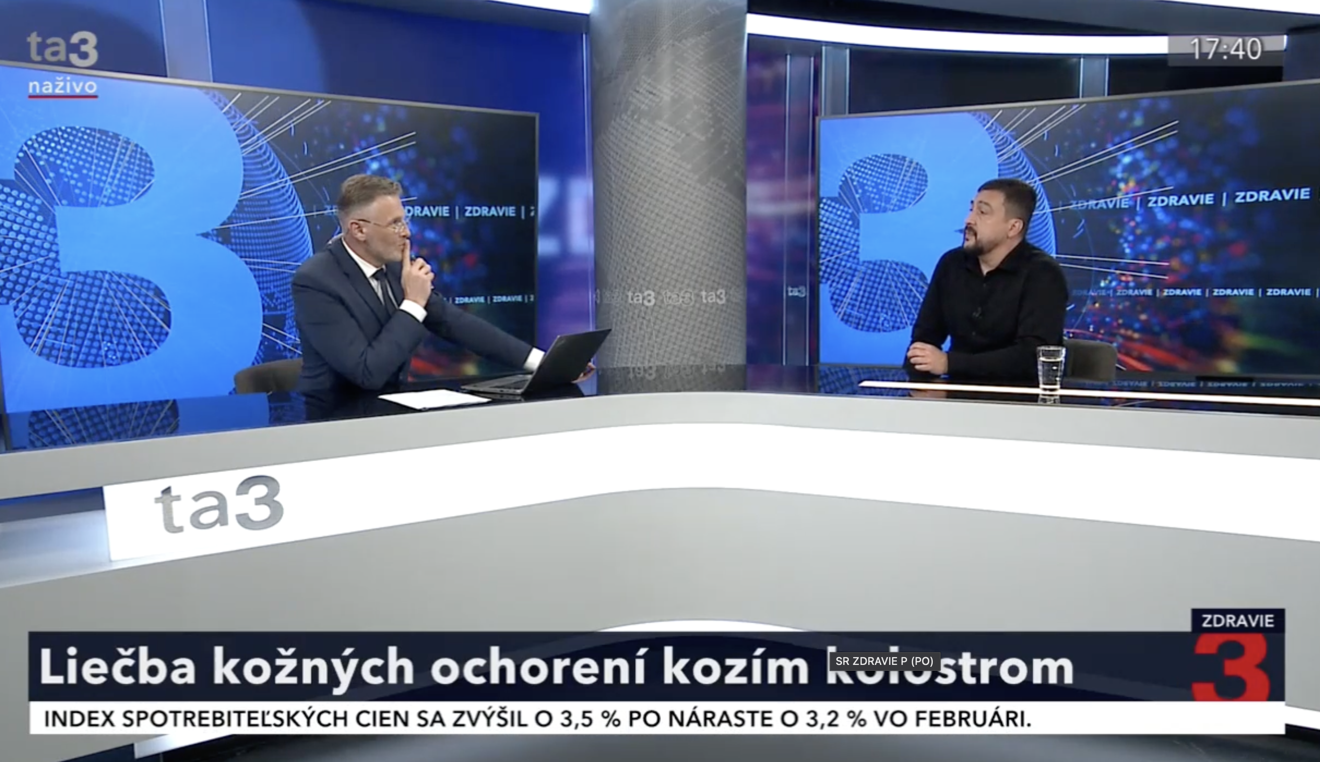 Relácia TA3 o liečbe kožných ochorení kozím kolostrom