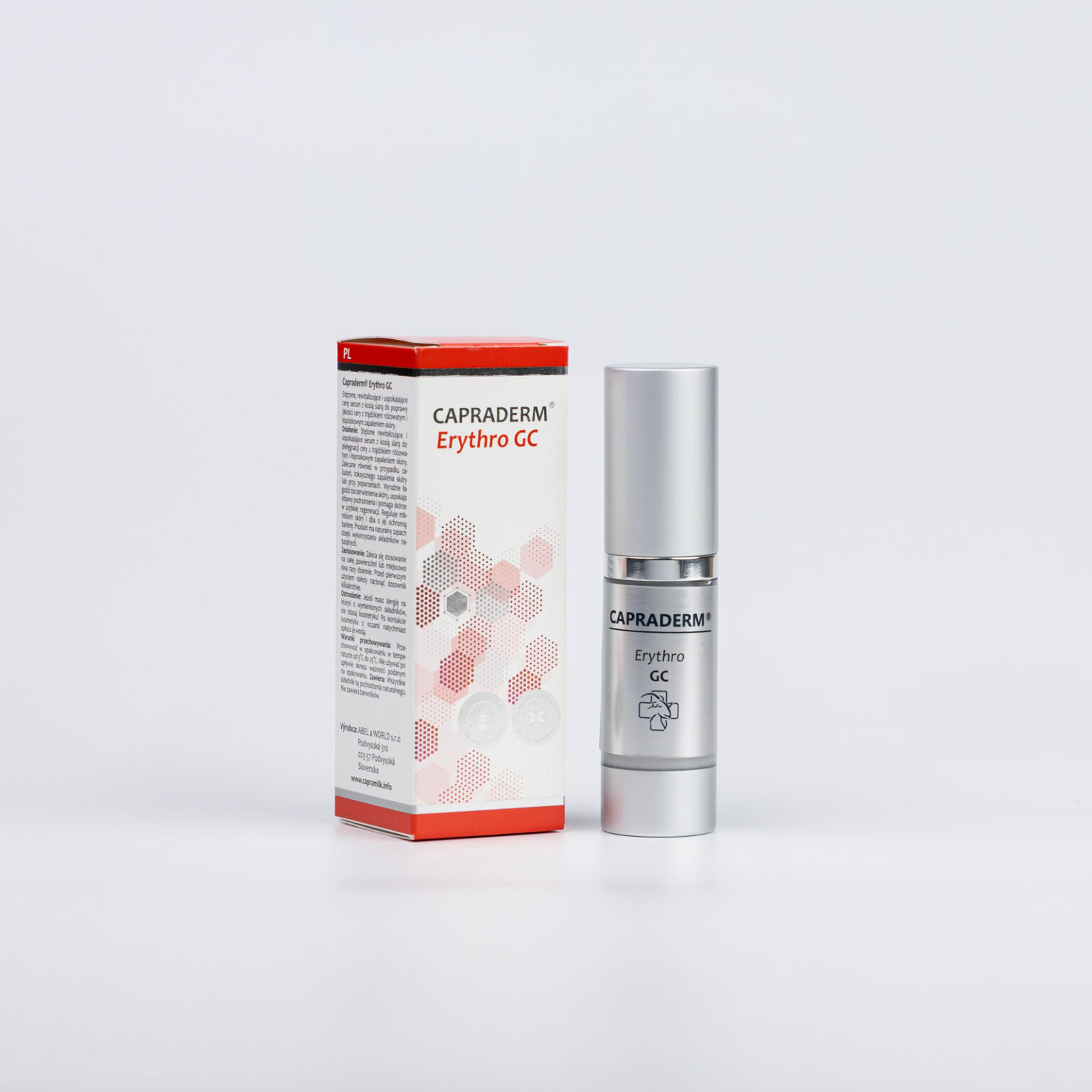 CAPRADERM Erythro GC 15 ml emulzia s kozím kolostrom