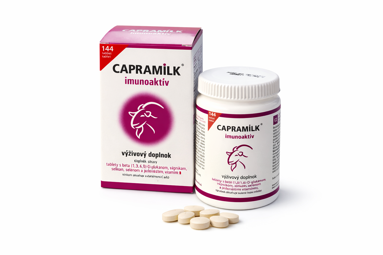 CAPRAMILK Imunoaktív tablety