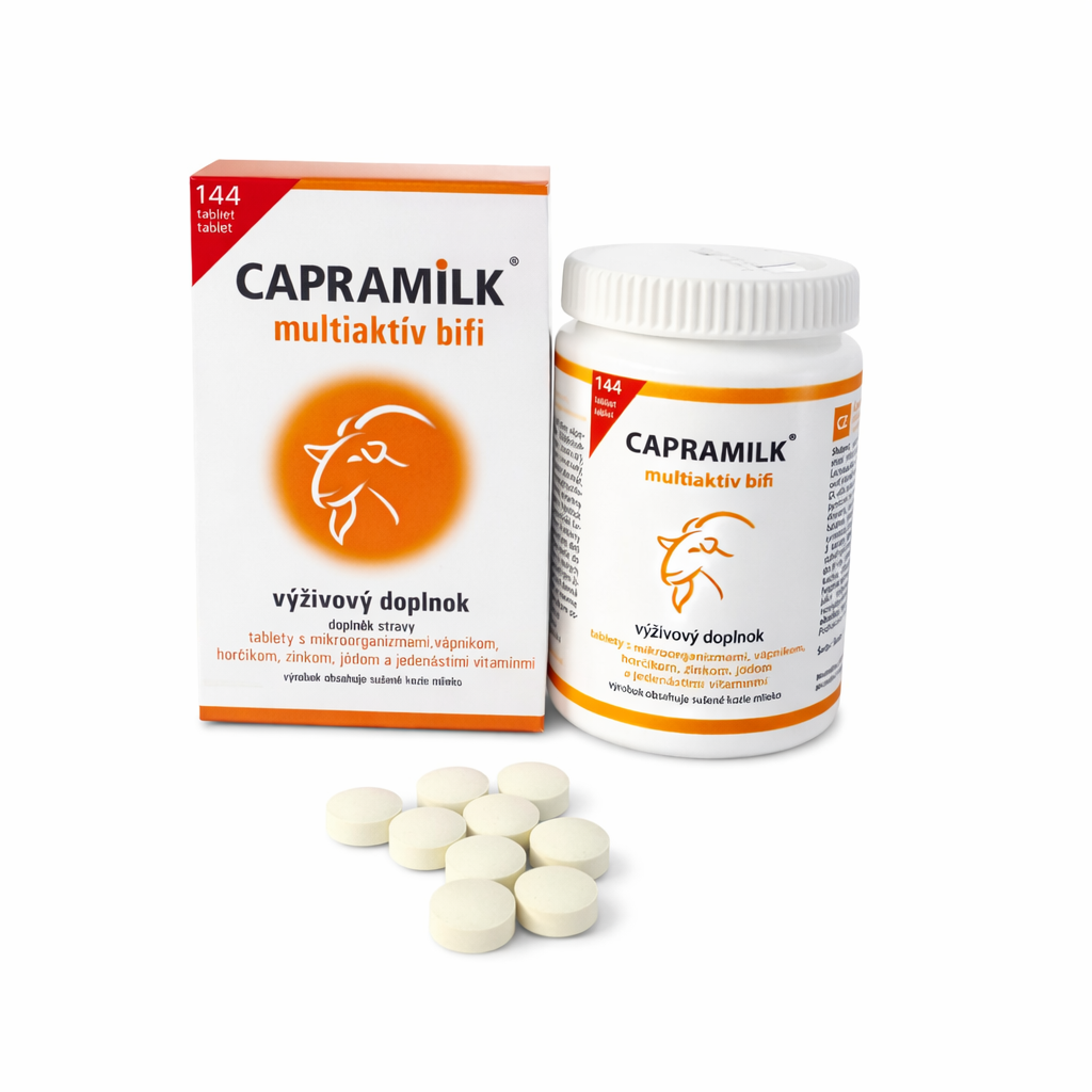 CAPRAMILK Multiaktív Bifi 144 tabliet