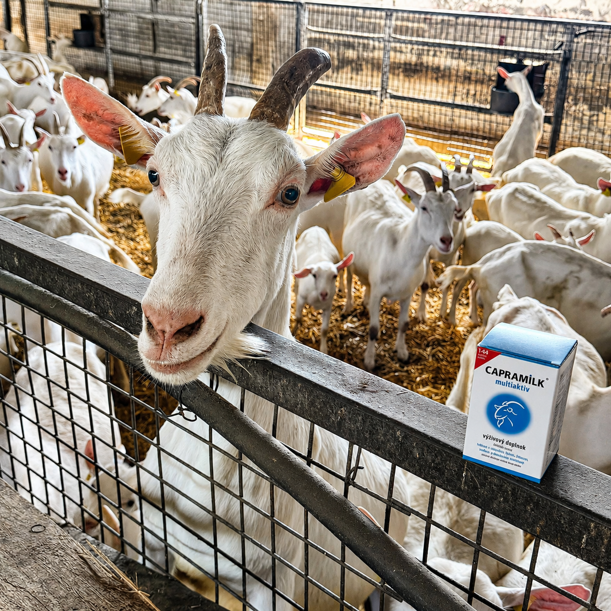 CAPRAMILK Multiaktív pri koze z vlastného chovu