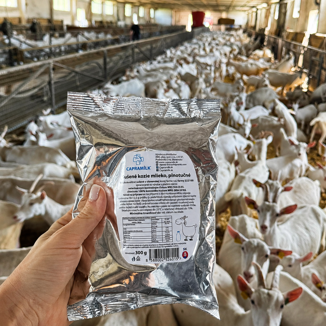 CAPRAMILK sušené kozie mlieko