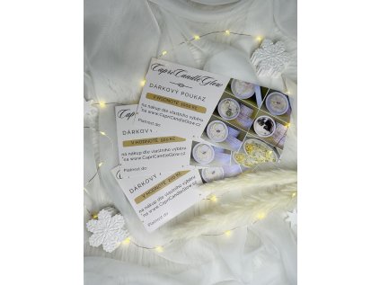 Dárkový poukaz - 1000 Kč