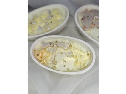 Rodinná svíčka zvěrokruhu - zlaté odlesky