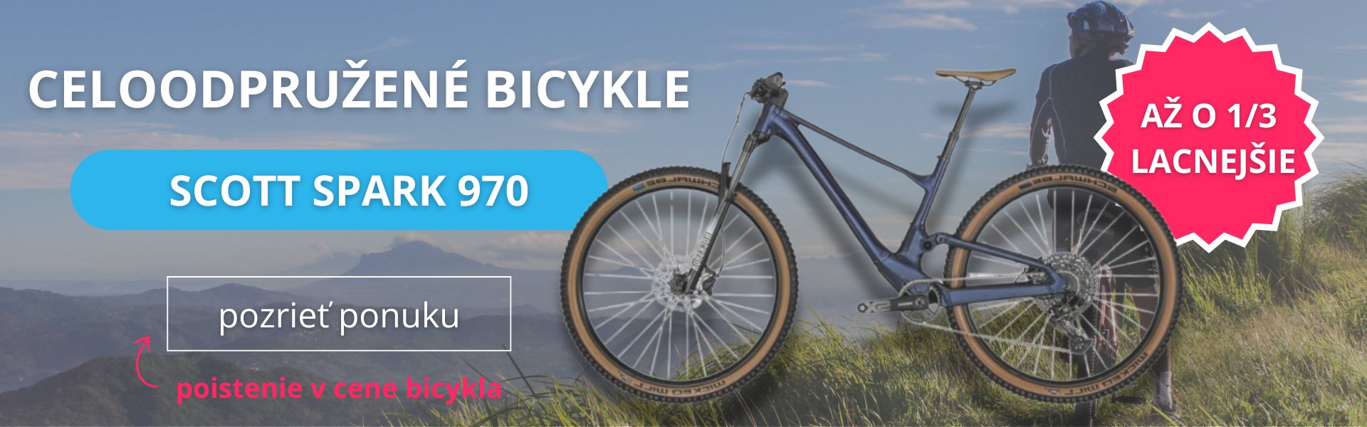 celoodpružené bickle