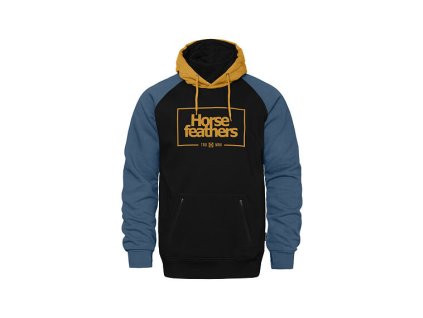 Horsefeathers Sherman mikina - čierno/modrá