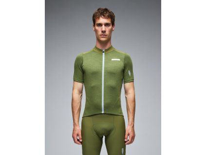 adventure tech merino jersey drab green
