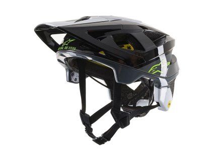 as vector tech helmet pilot blkWhtGry 03