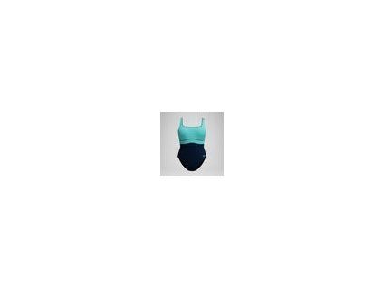 Speedo plavky Eclipse Swimsuit - Navy/Turquoise