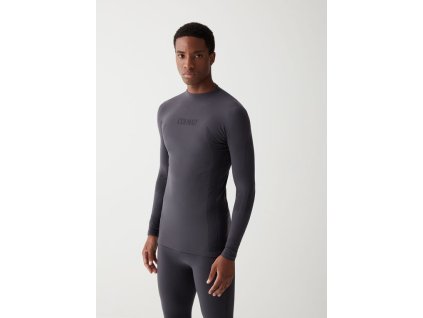 BEZŠVOVÉ TERMO TRIČKO 9591R SIVÉ S/M (Veľkosť L/XL)