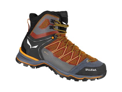exisport panska clenkova turisticka obuv salewa mtn trainer lite mid gtx boot m black out carrot