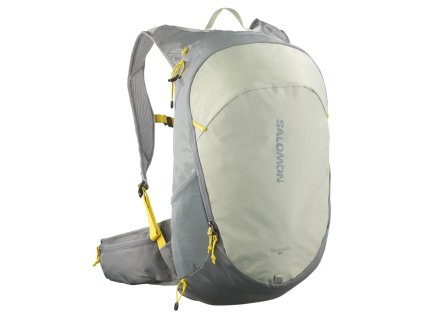 1058001 sivy sportovy batoh salomon trailblazer 20 backpack