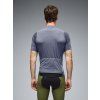 adventure tech merino jersey grisaille blue cycling