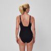 Speedo Women's Shaping Contour Eclipse Swimsuit  - Black