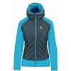DÁMSKA BUNDA KARPOS MARMAROLE TECH tyrkysová (Veľkosť M)