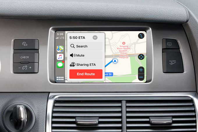 Audi Q7 4L - Apple CarPlay