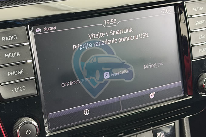 Škoda SuperB 3 - oprava Škoda Bolero MIB2