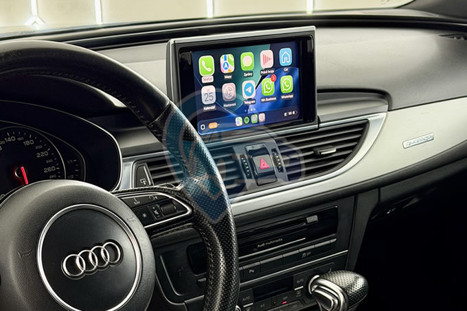 Audi A6 4G (C7) - Apple CarPlay a Android Auto