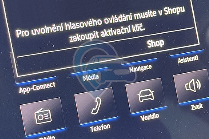 VW Passat 3G (B8) FL - bezdrátový App-Connect VW Discover Media MIB3