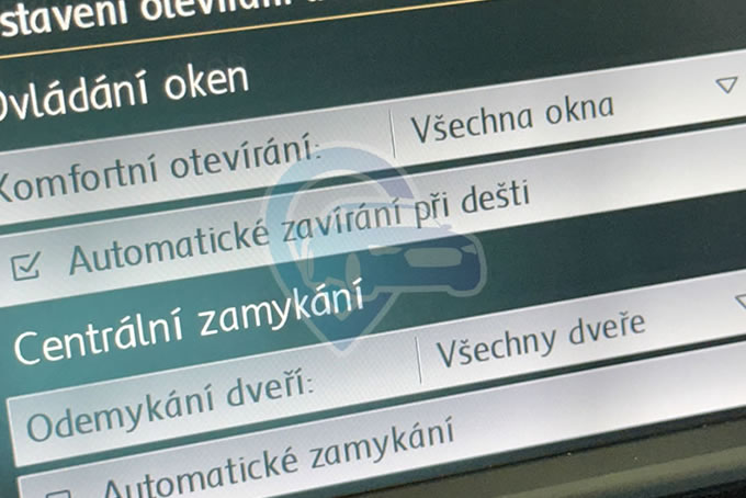 VW Golf 7 - kódování a aktualizace