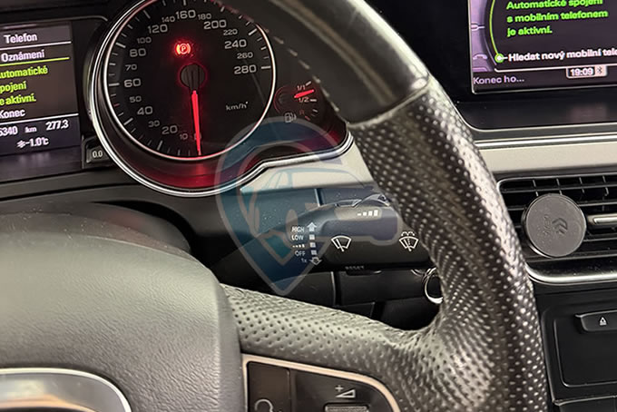 Audi A5 8T - čeština Audi MMI 3G Basic a mapy