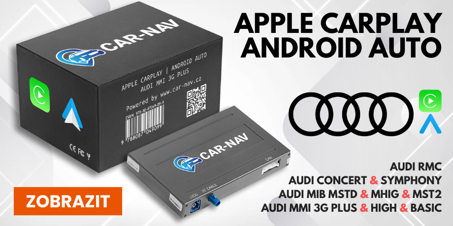 Audi Apple CarPlay a Android Auto